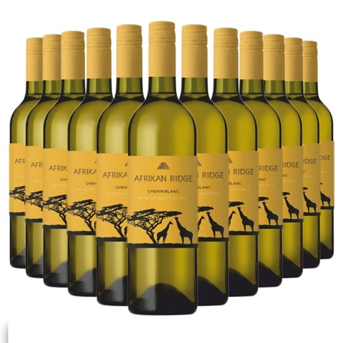 Case of 12 Afrikan Ridge Chenin Blanc 75cl White Wine